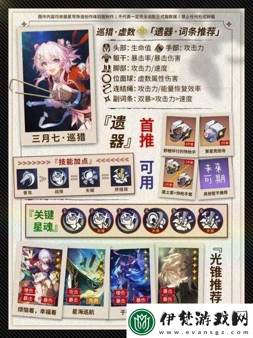 崩壞星穹鐵道巡獵命途角色培養攻略