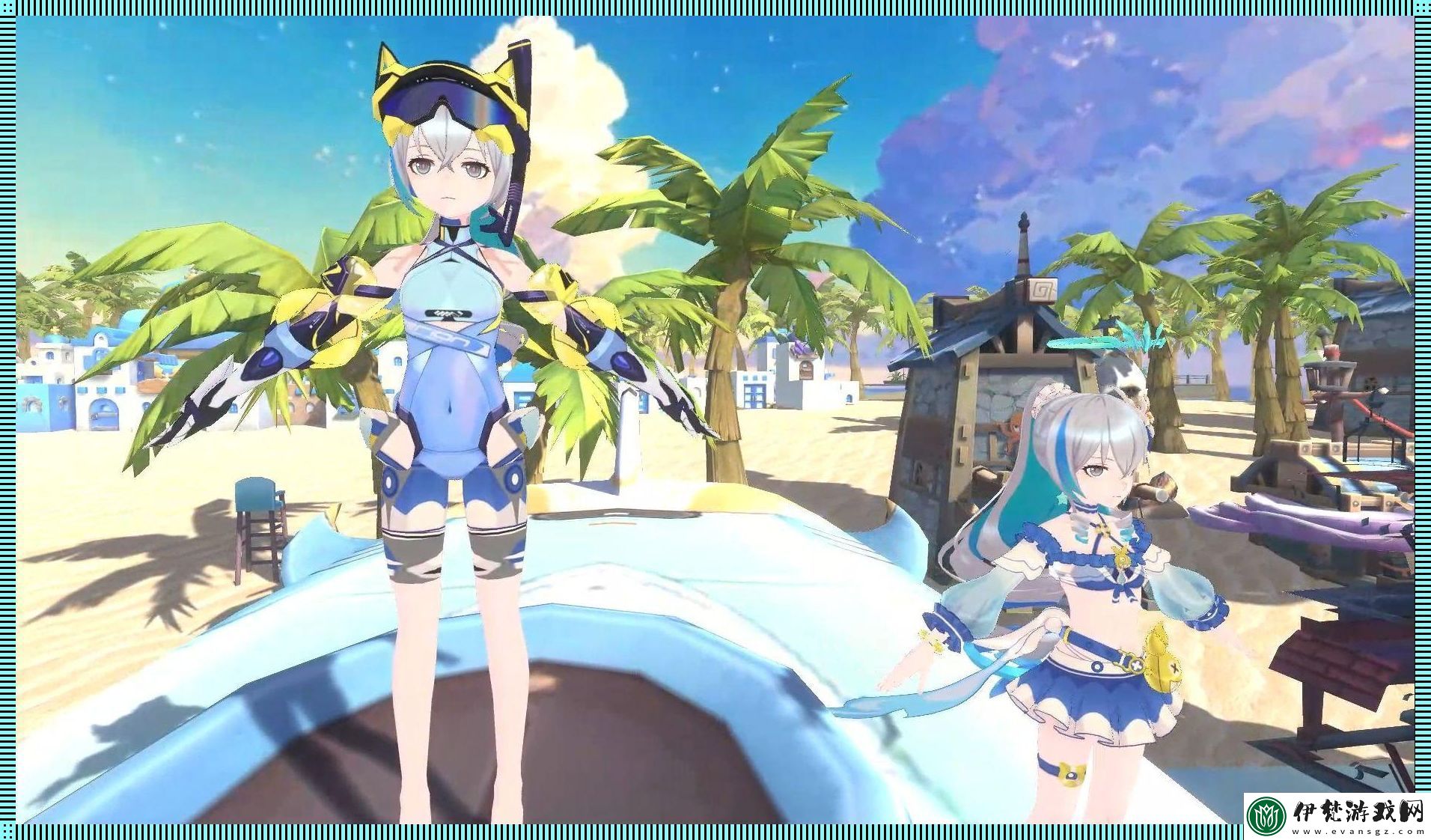 三維女神泳裝幻影