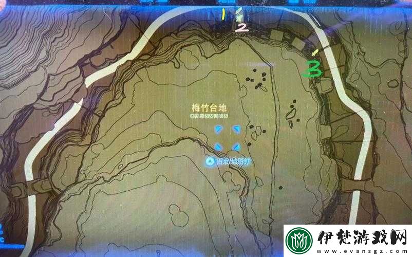 塞爾達(dá)格魯?shù)聧{谷失蹤事件人的位置
