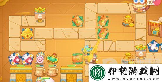 保衛蘿卜4法老歸來第48關怎么過