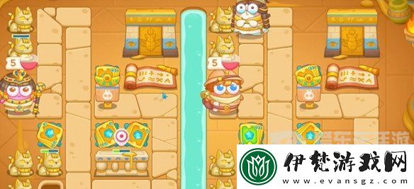 保衛蘿卜4法老歸來第43關怎么過