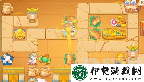 保衛蘿卜4法老歸來第48關怎么過
