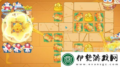 保衛蘿卜4法老歸來第48關怎么過