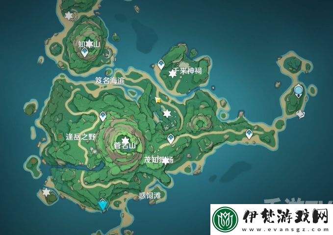 原神鶴觀島石板位置信息