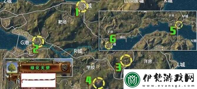 刺激戰(zhàn)場圣誕樹澆水位置介紹