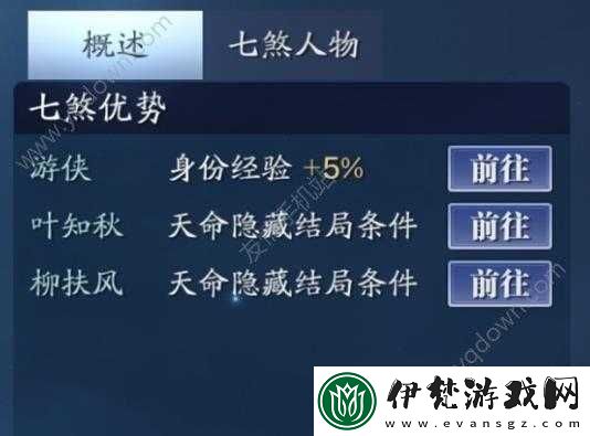 天刀手游星運選擇推薦