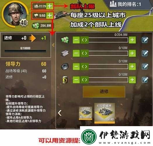 提升二戰風云統率力的秘訣