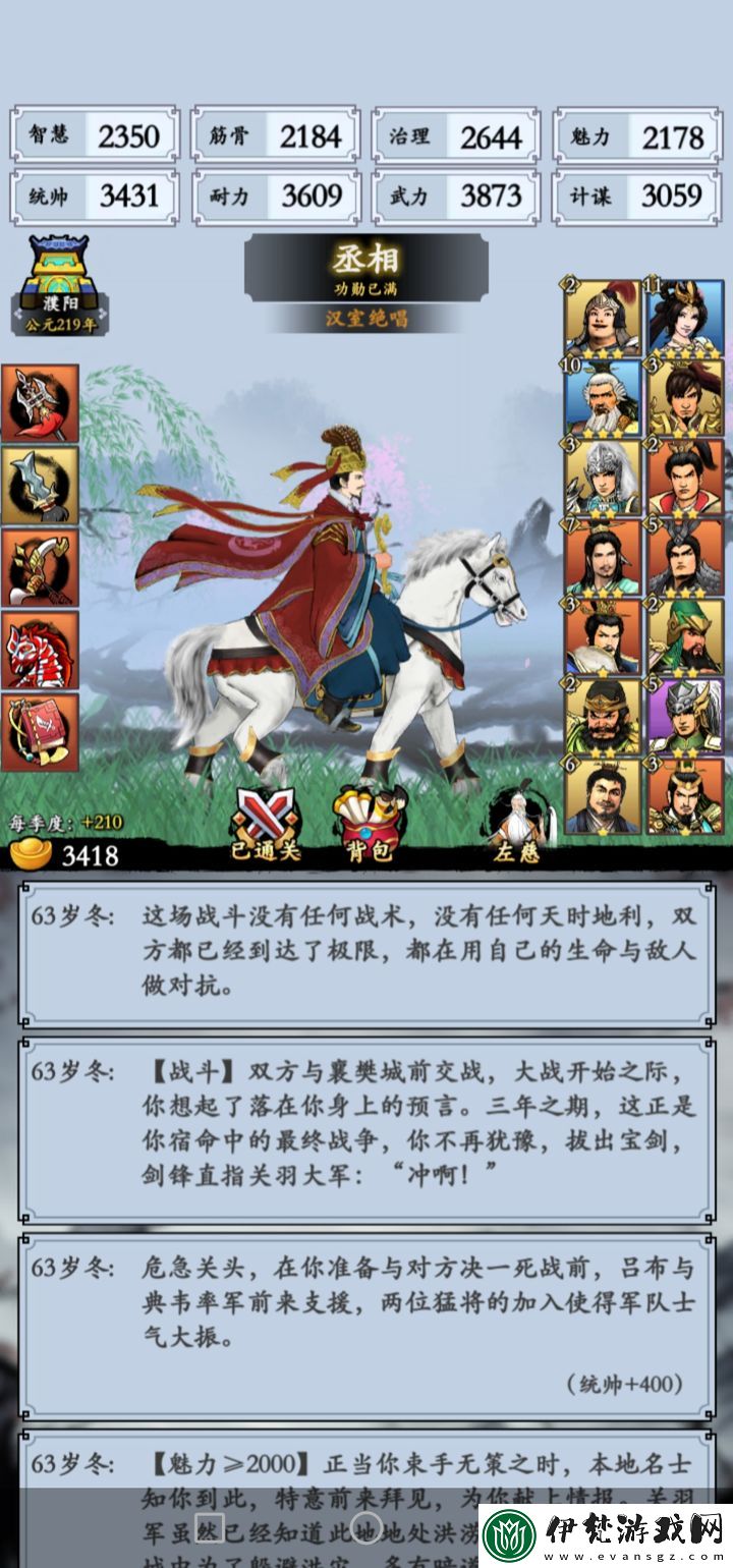 三國(guó)模擬器新手角色培養(yǎng)推薦
