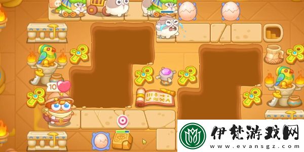 保衛(wèi)蘿卜4法老歸來第52關(guān)攻略
