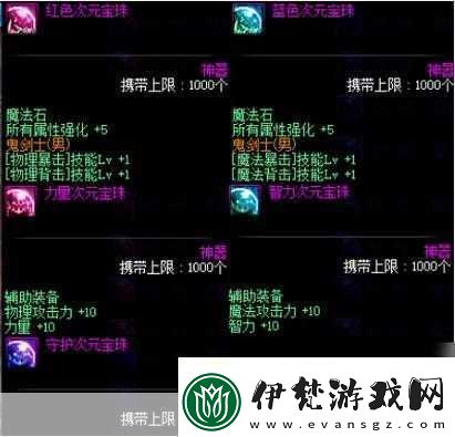 2024年DNF男大槍完美附魔寶珠全解析