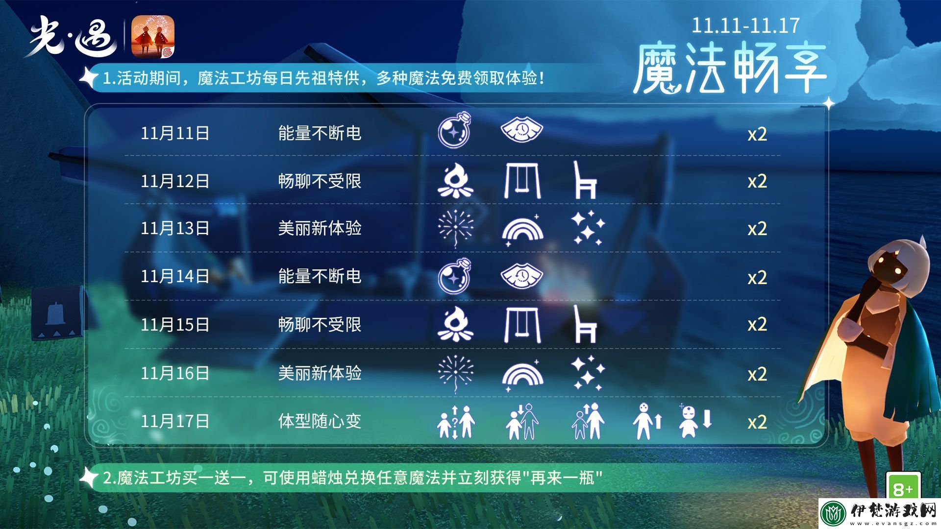 光遇遇見驚喜怎么玩
