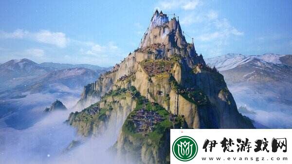 山脈城市建造游戲峰頂王國Steam開啟搶先體驗