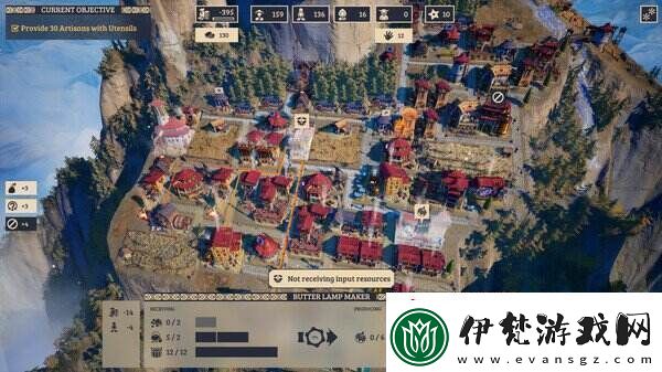 山脈城市建造游戲峰頂王國Steam開啟搶先體驗
