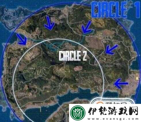 絕地求生大逃殺毒氣圈跑法技巧與攻略