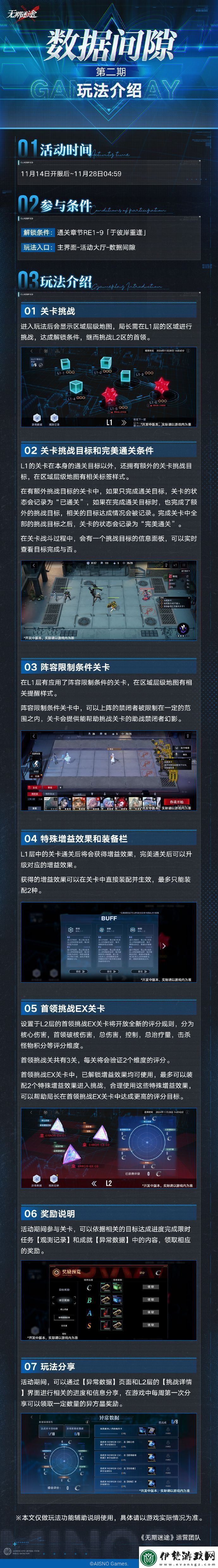 無期迷途數(shù)據(jù)間隙第二期怎么玩