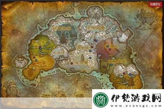 魔獸世界龍骨荒野飛行點全攻略