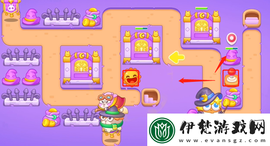 保衛(wèi)蘿卜4阿波與魔法寶藏第13關怎么通關