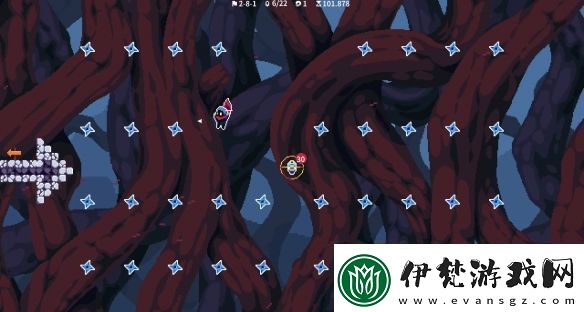瞬移機制2D精準平臺游戲忍者明Demo上線Steam有獎速通活動開啟！