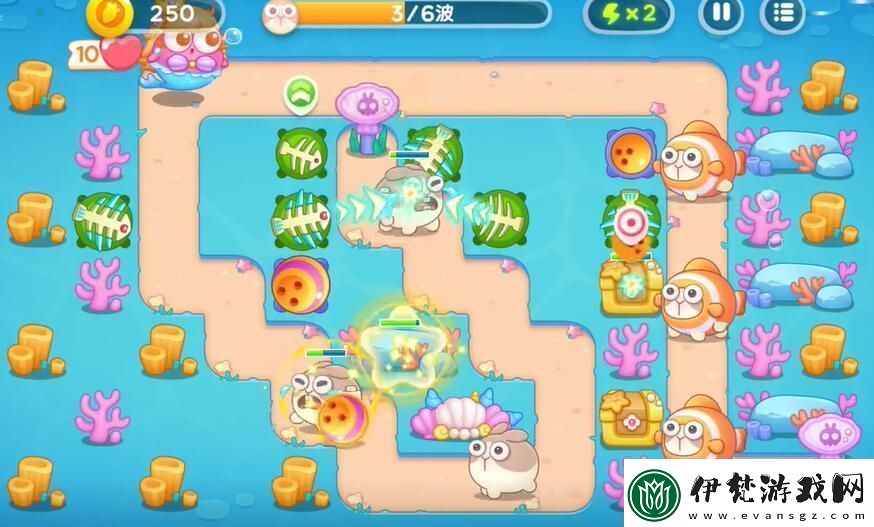 保衛(wèi)蘿卜4海的閨女第55關(guān)怎么過