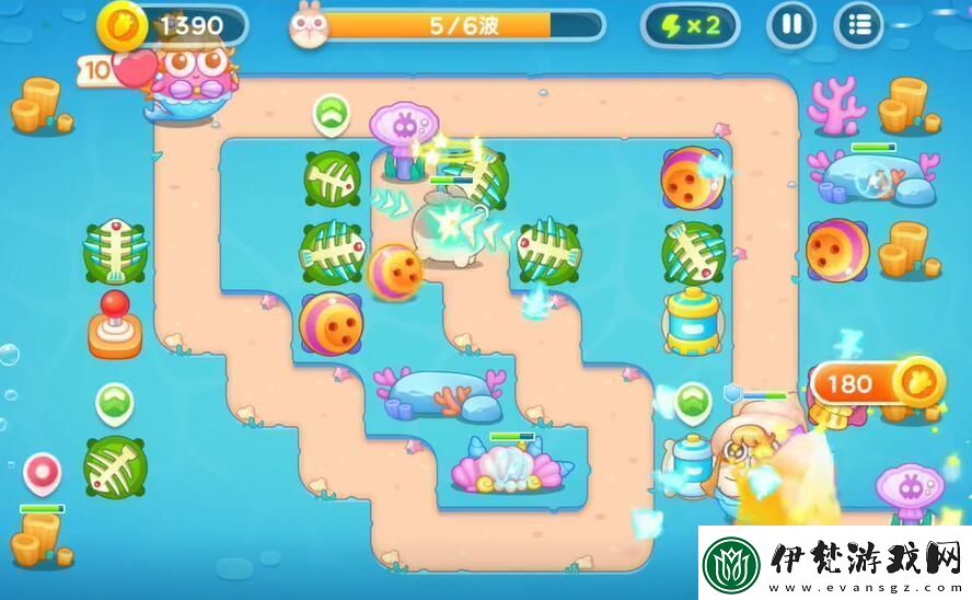 保衛(wèi)蘿卜4海的閨女第55關(guān)怎么過