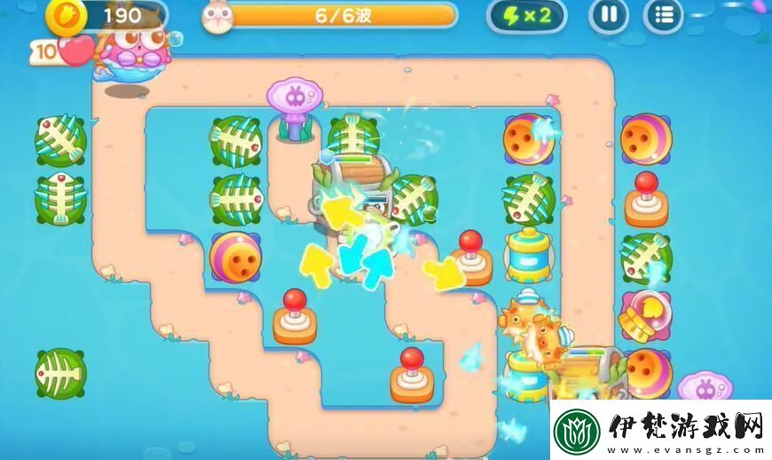 保衛(wèi)蘿卜4海的閨女第55關(guān)怎么過