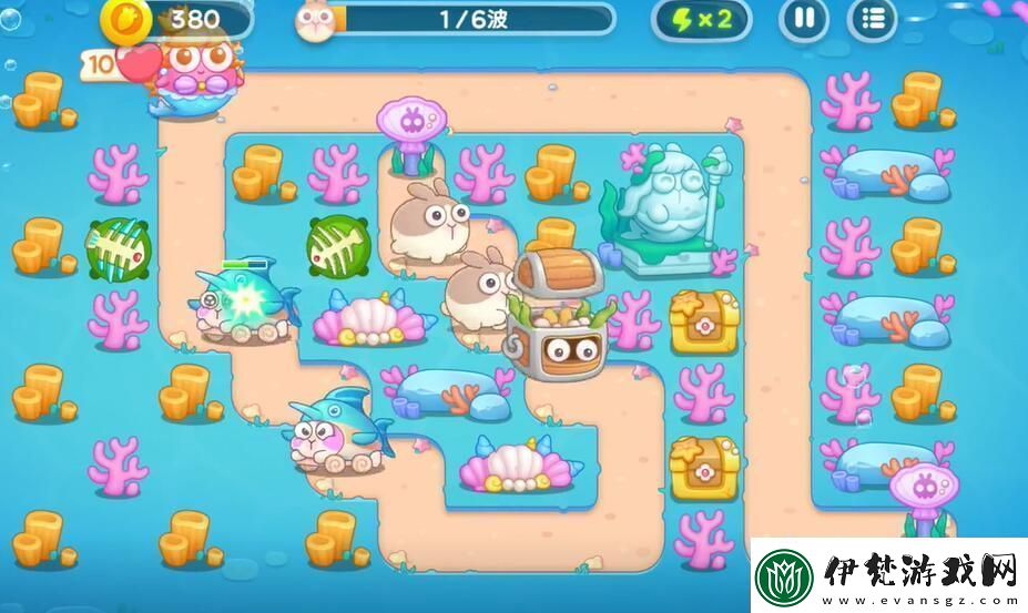 保衛(wèi)蘿卜4海的閨女第55關(guān)怎么過