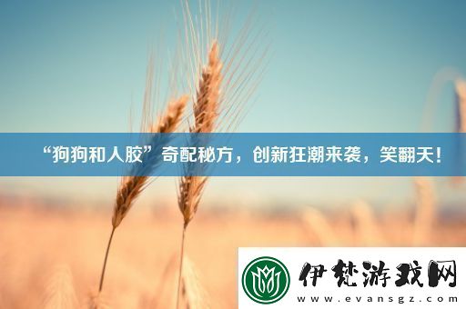 “狗狗和人膠”奇配秘方