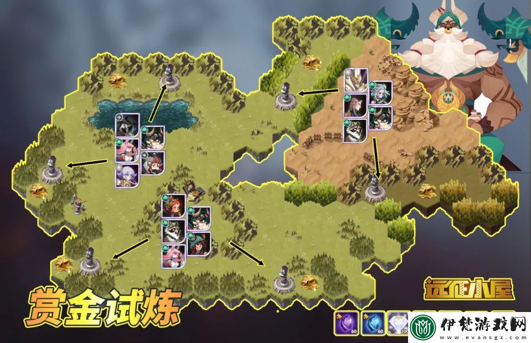 劍與遠征梅林賞金試煉通關陣容推薦