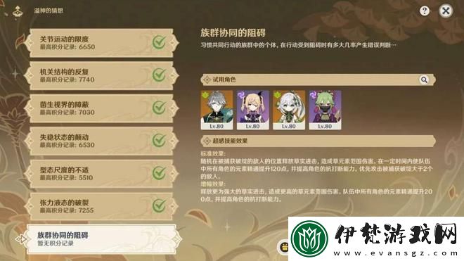 原神溢神的論證第六天通關(guān)攻略
