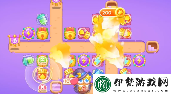 保衛蘿卜4阿波與魔法寶藏第57關通關攻略