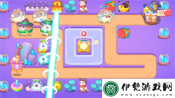 保衛蘿卜4阿波與魔法寶藏第117關通關攻略