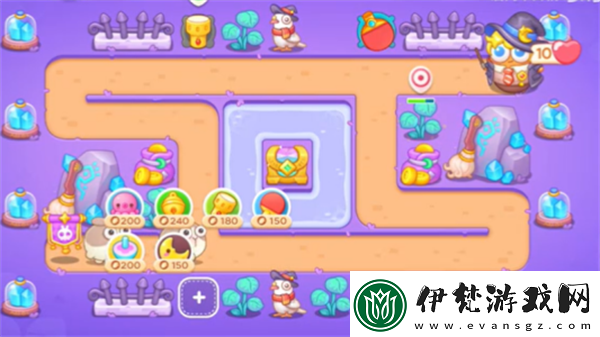 保衛蘿卜4阿波與魔法寶藏第117關通關攻略