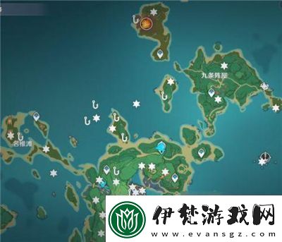 原神白狐之野雷神瞳在哪