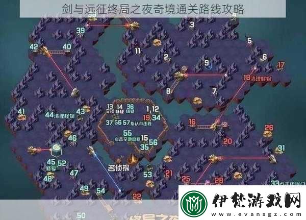 劍與遠征終局之夜奇境通關路線攻略