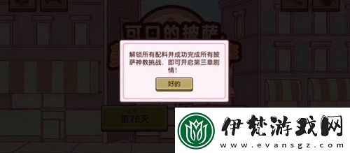 美味的披薩第三章是第幾天