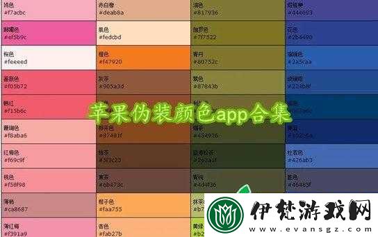 蘋果帶顏色偽裝app推薦