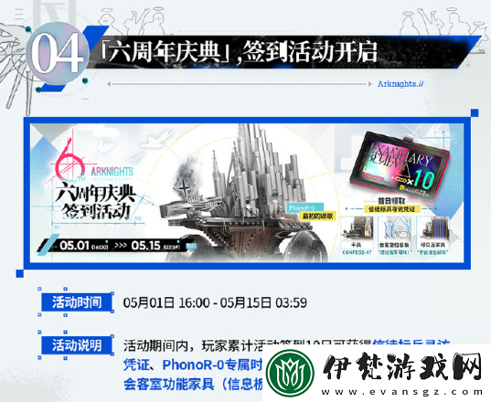 明日方舟六周年慶典活動一覽